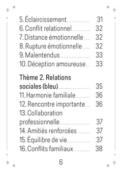 Le pocket oracle de la destinée