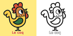 MES PREMIERS COLORIAGES SANS DEPASSER - FERME