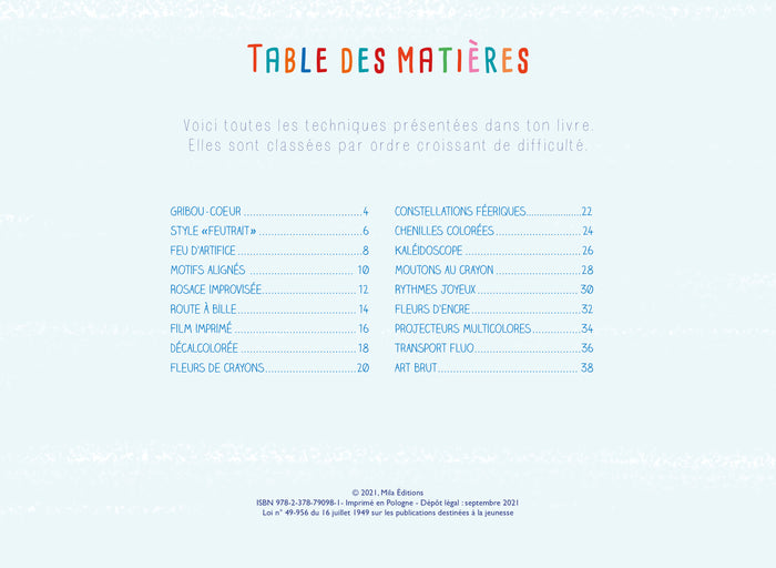 Mon grand cahier d'artiste