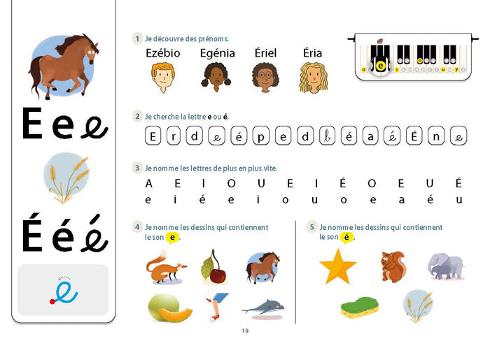 Piano GS - Pas à pas vers la lecture - Manuel de l'élève