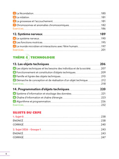 Réussir mon CRPE Sciences et technologie 2e épreuve d'admissibilité L3 écrit 2027