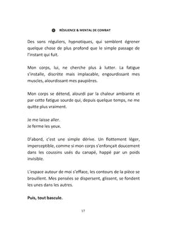 Résilience & mental de combat