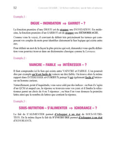 Concours SESAME en 50 fiches