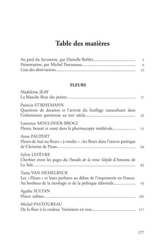 Fleurs et Fruits au Moyen Âge