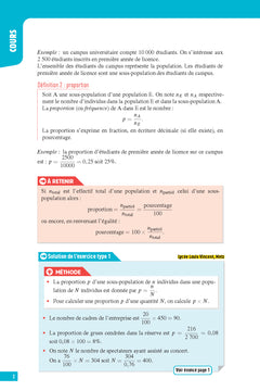 Interros des Lycées Maths 1re Tronc commun