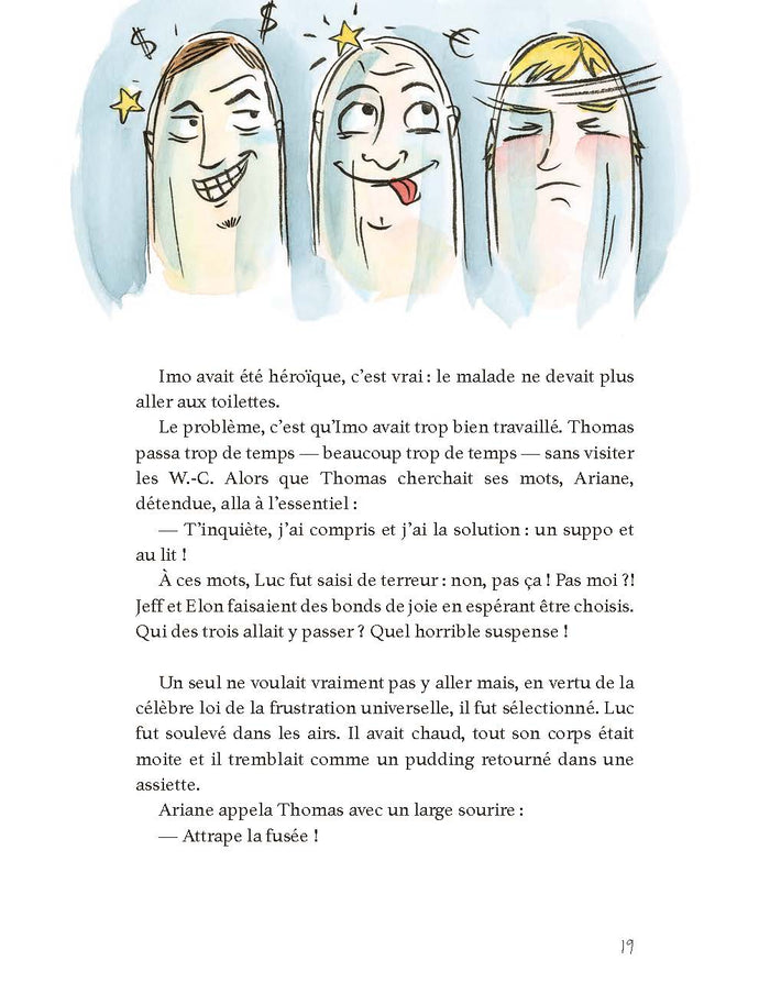 L'histoire du suppositoire qui visait la lune