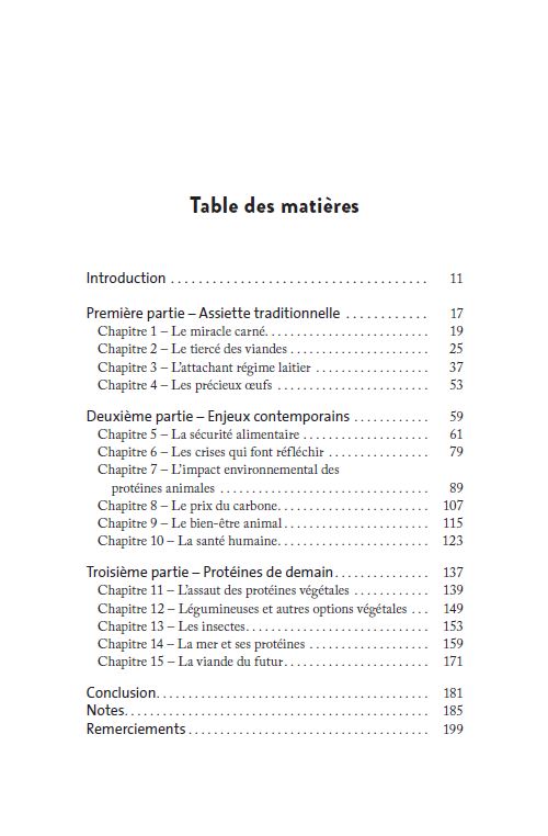 La révolution des protéines