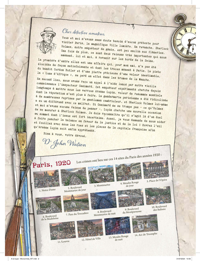 À la loupe : Sherlock Holmes VS Arsène Lupin