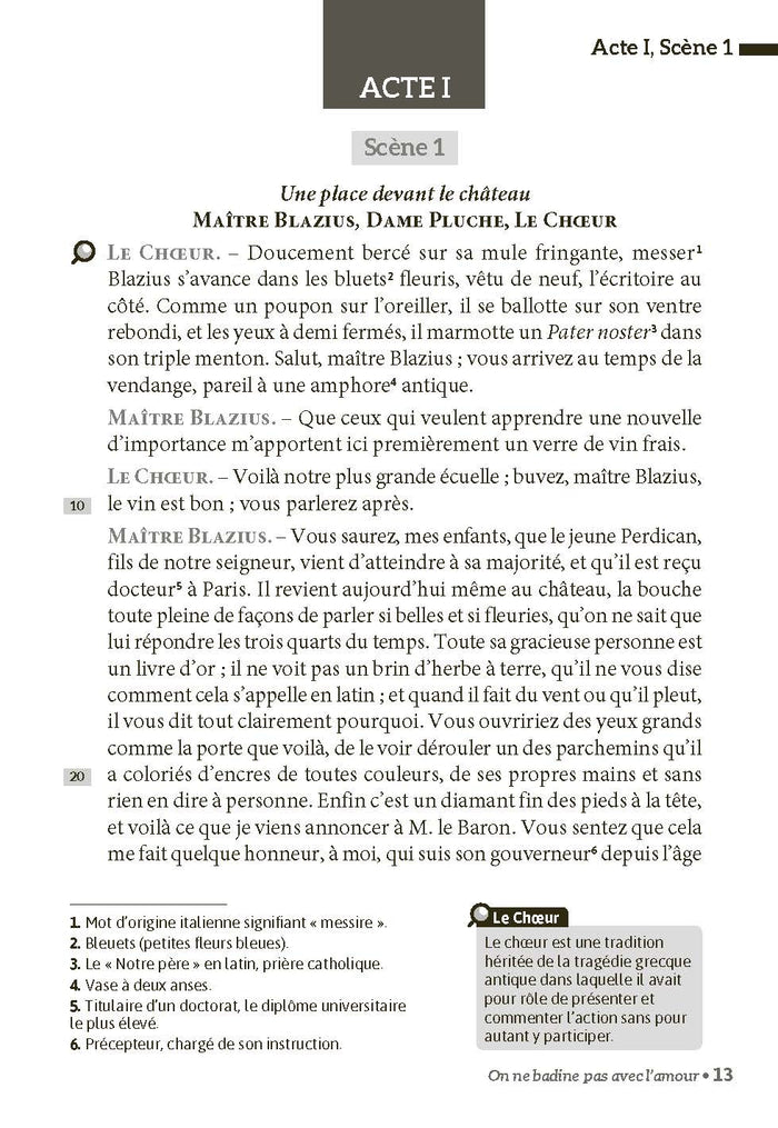 on ne badine pas avec l'amour