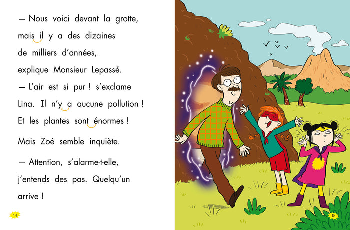 Les Héros de 2e Primaire - Une rencontre préhistorique
