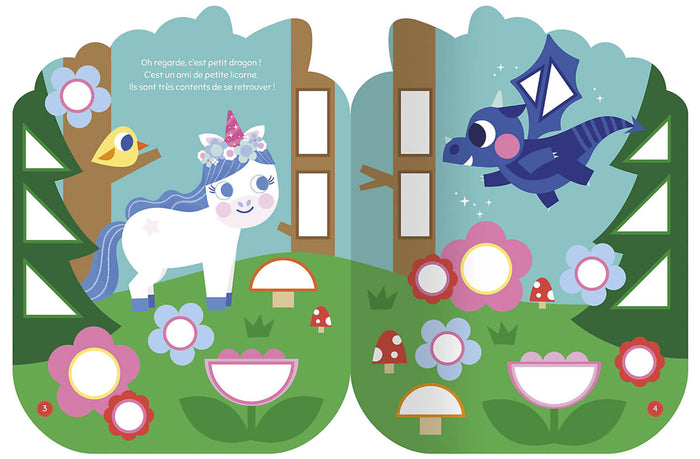 Gommettes formes - L'Aventure de petite licorne