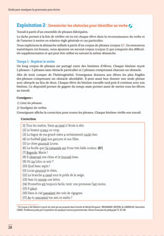 La grammaire pour écrire CE2 et cycle 3