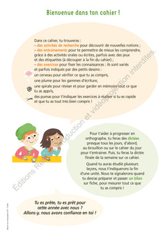 Réussir en orthographe CM1 - cahier de l'élève - programme 2025