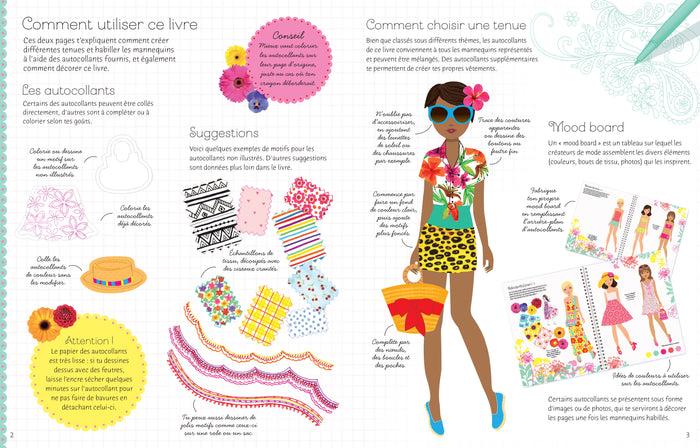 Collection Été - J'habille mes amies Créatrice de mode