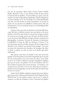 Vivre avec passion