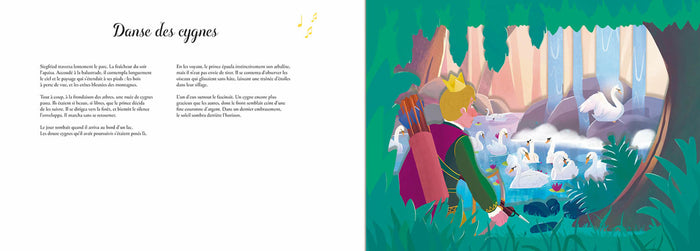 Papiers découpés sonores - Le Lac des Cygnes