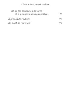 L'oracle de la pensée positive