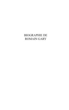 Fiche de lecture La Promesse de l'aube de Romain Gary (Analyse littéraire de référence et résumé complet)