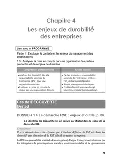 Management des organisations - DCG - Épreuve 7 - Corrigés des applications