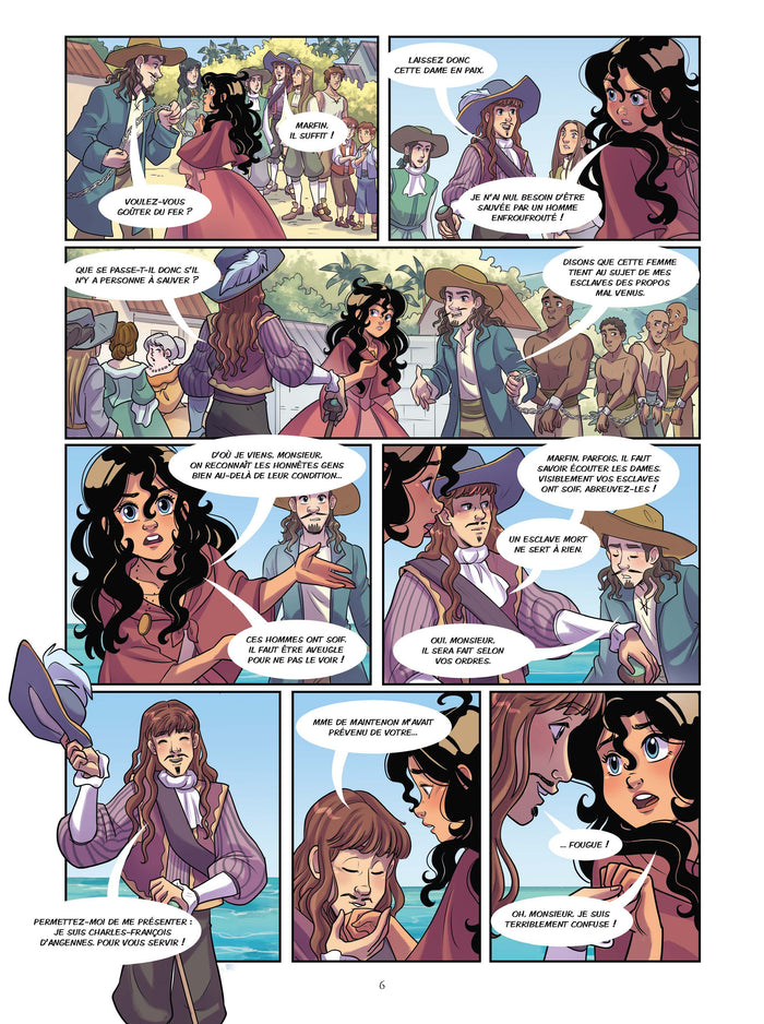 Complots à Versailles - Tome 7 Madinina, l'île aux fleurs