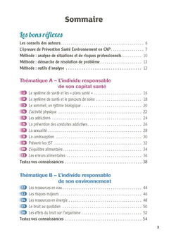 Prévention santé environnement - CAP Accompagnant éducatif petite enfance