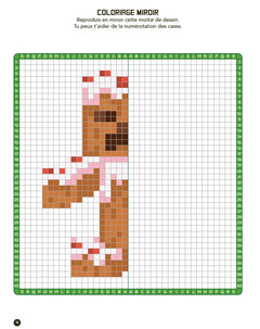 Coloriages pixel - 100 % Journal d'un Noob