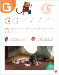 Splat Mon cahier ardoise - Lettres Majuscules