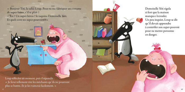 Coffret peluche - Mes étonnantes histoires loup