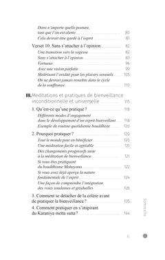 Vivre la bienveillance et l'amour - Méditations et paroles du Bouddha