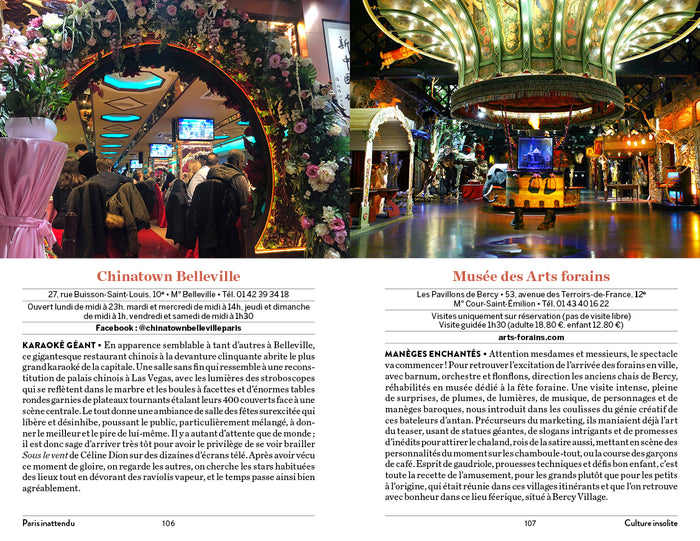 Paris inattendu - 100 lieux secrets et enchanteurs