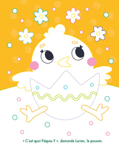 Mes tableaux à colorier strass - Pâques