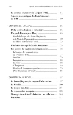 Quand les francs-maçons étaient légitimistes