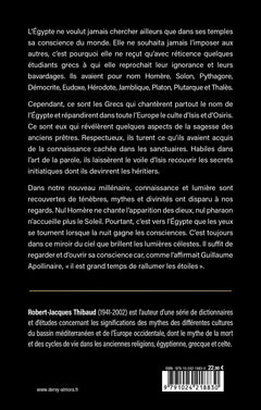 Dictionnaire de mythologie et de symbolique Egyptienne