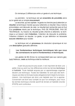 Tennis et technique