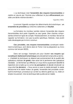 Tennis et technique