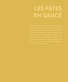 Les pâtes de nos rêves