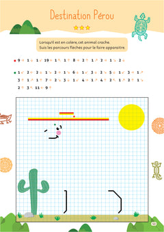 Dessins codés - J'apprends à me repérer dans l'espace !