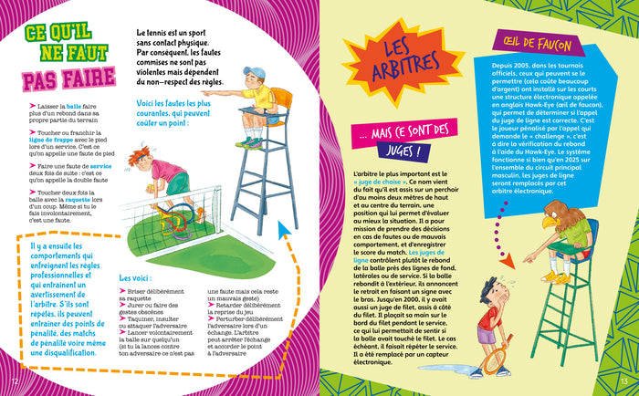 Le Tennis raconté aux enfants