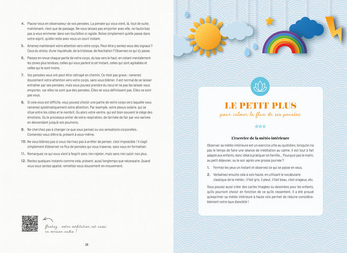 Mon cahier de méditation