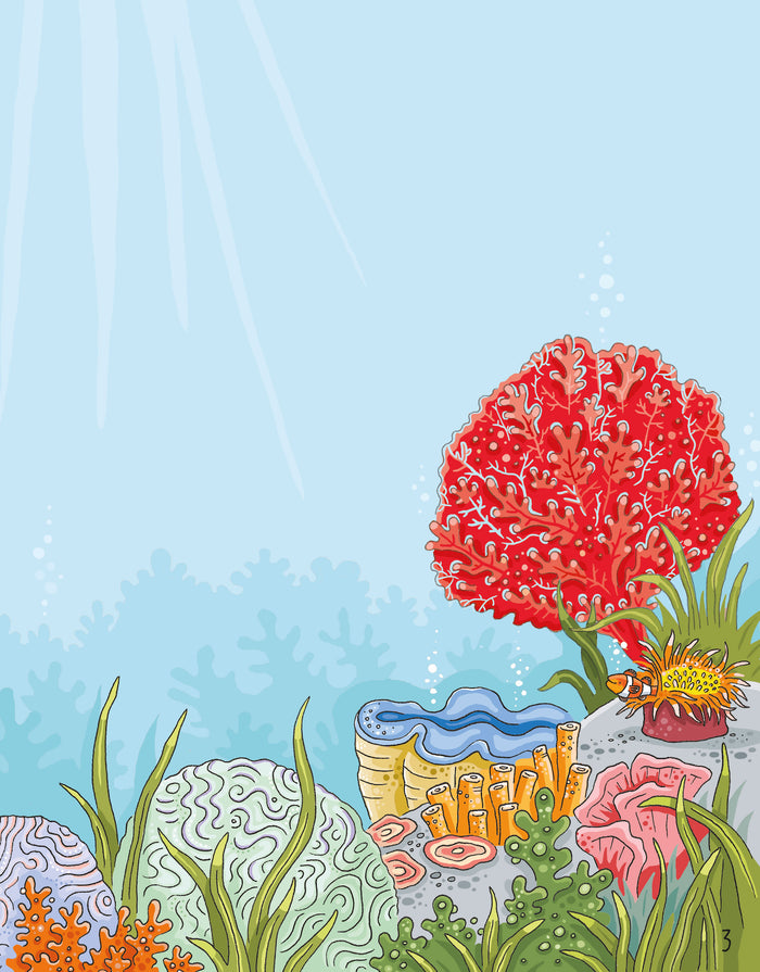 Sous la mer - Premiers autocollants