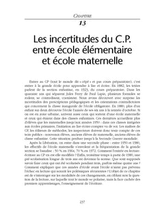 L'école et l'écriture obligatoire