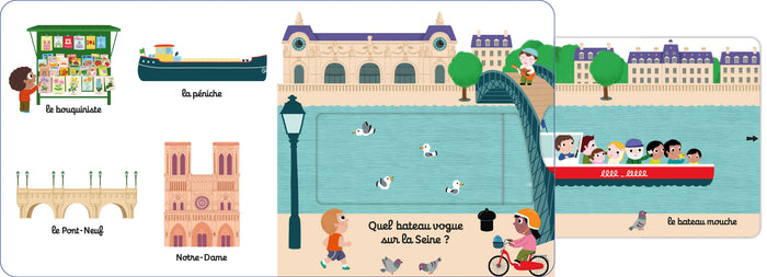 Mon imagier animé Paris