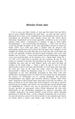 Histoire d'une âme