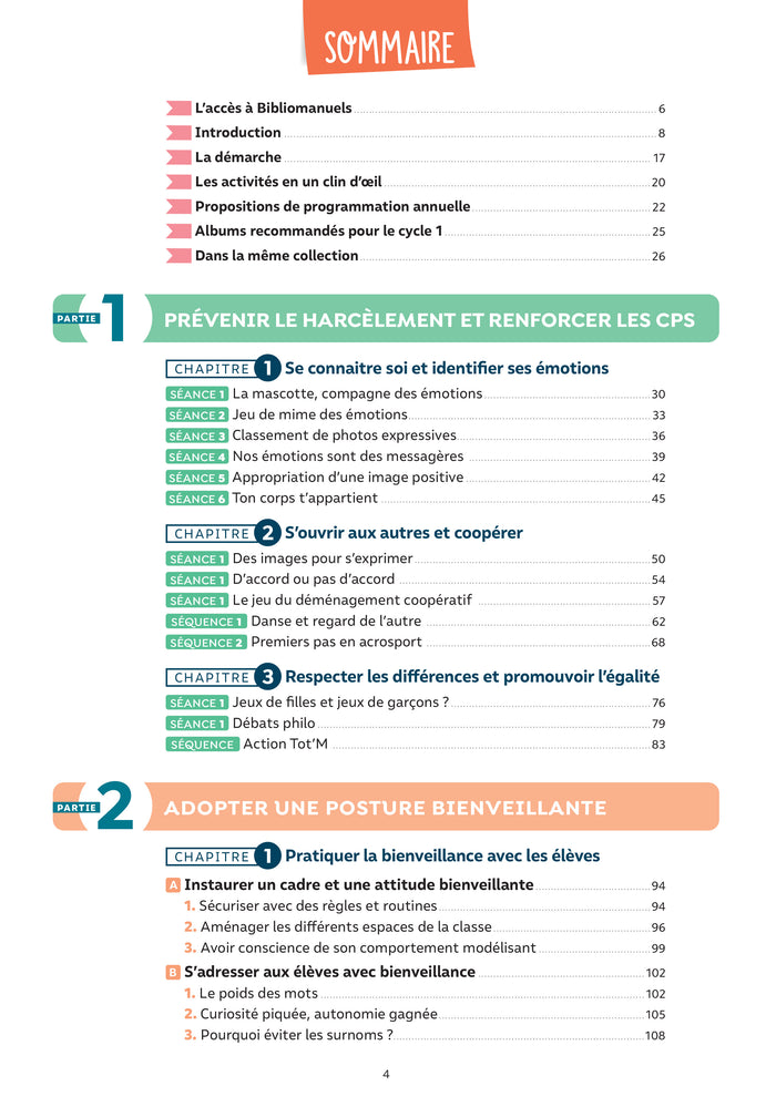 Être bien pour apprendre - Pour une école de l'empathie - Cycle 1