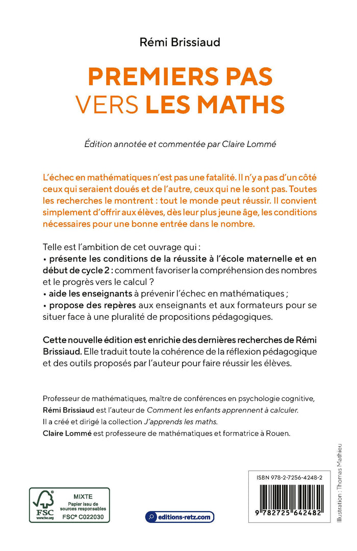 Premiers pas vers les maths