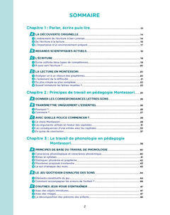 Le langage écrit en pédagogie Montessori de la PS à la GS