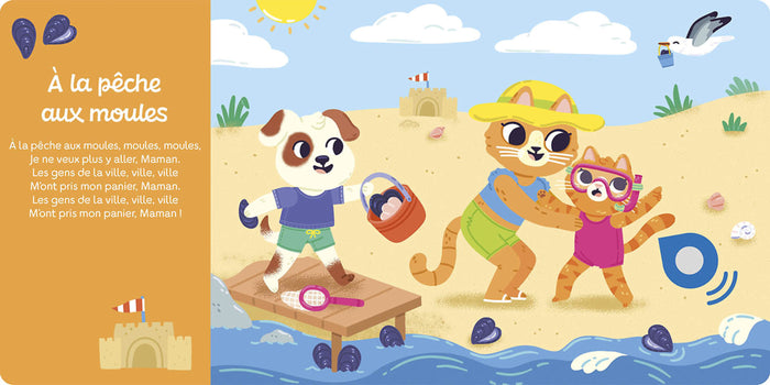 Mes comptines des vacances - Mon premier sonore