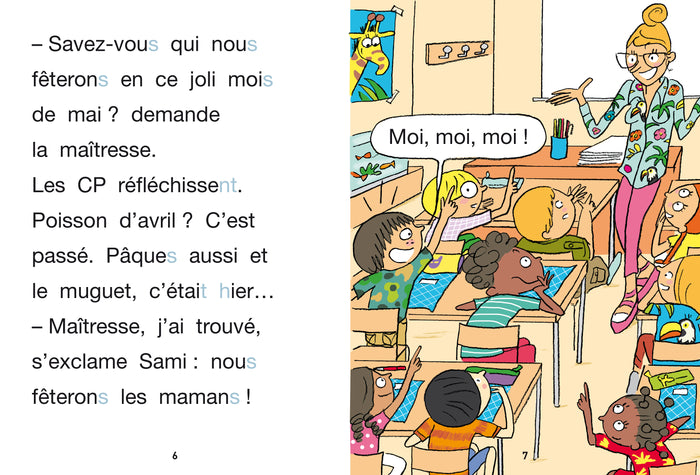 Sami et Julie CP Niveau 2 La fête des mères