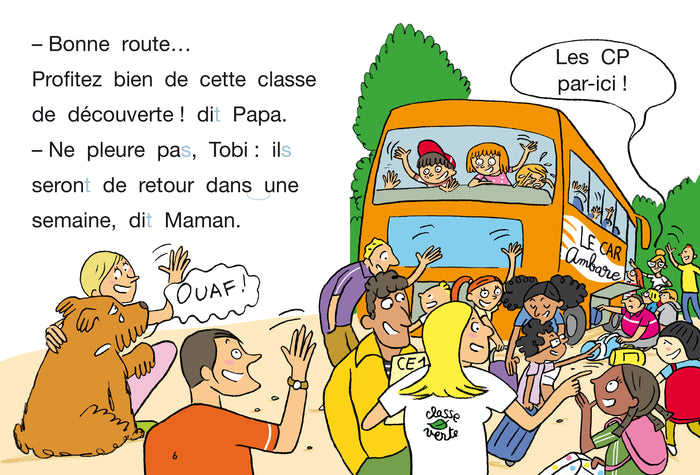 Sami et Julie CP Niveau 2 Sami et Julie en classe de découverte