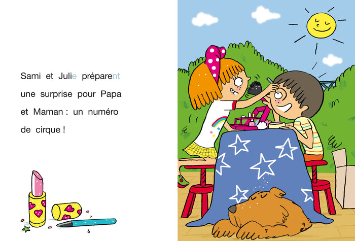 Le spectacle de Sami et Julie